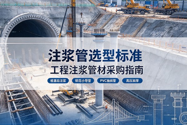 佳县注浆管选型标准
