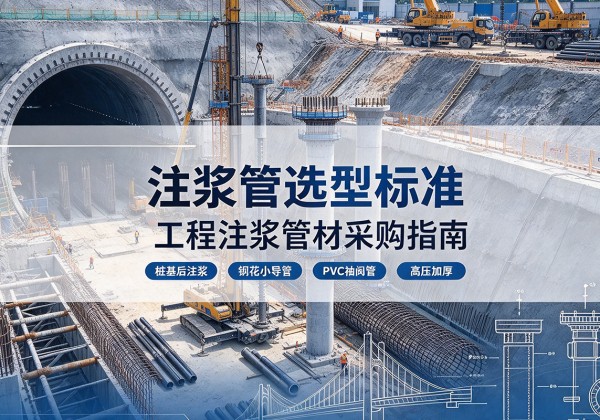 佳县注浆管选型标准